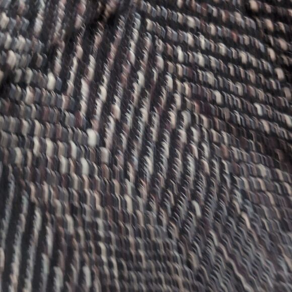 Mocha herringbone Thick wool Tweed blazer size Xs/s body fit single breasted - Picture 11 of 16